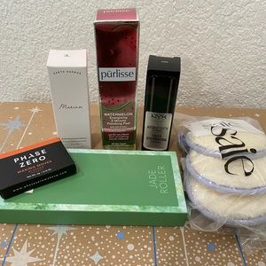Beauty bundle: NYX, Purlisse, Jade roller